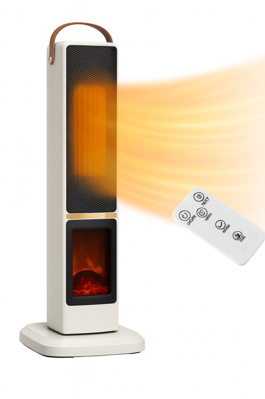 Portable electric desk heater